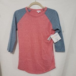 NWT LuLaRoe SWEATSHIRT TOP Raglan Sleeve XS